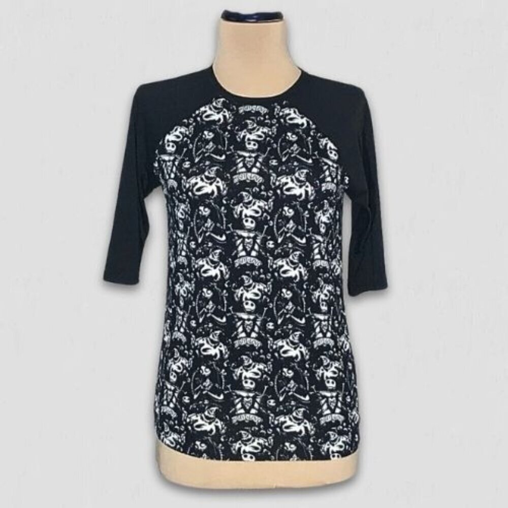 Disney Jack Skellington Nightmare Before Christmas Shirt gothic whimsigoth punk
